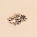 Bubble Chunky Rounded Huggie Hoop Earrings 4