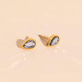 June Birthstone Stud Earrings 1