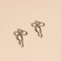Dainty Bow Huggie Hoop Charms 2
