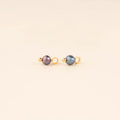 Natural Pearl Huggie Hoop Charms 5