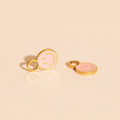 Smiley Huggie Hoop Charms 10
