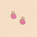 Smiley Huggie Hoop Charms 9
