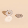 Disc Rounded Huggie Hoop Charms 5