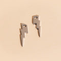 Lightning Bolt Huggie Hoop Charms 1