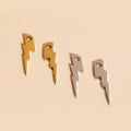 Lightning Bolt Huggie Hoop Charms 8