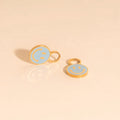 Smiley Huggie Hoop Charms 4