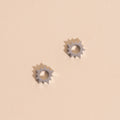 Sunburst Huggie Hoop Charms 1