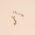 Dangle Starburst Huggie Hoop Charms 3