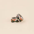 Mid Mod Super Chunky Huggie Hoop Earrings 4