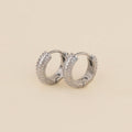 Party Chunky Huggie Hoop Earrings 3