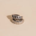 Scalloped Chunky Huggie Hoop Earrings 7