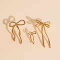 Jumbo Bow Stud Earrings 8