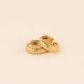 Party Chunky Huggie Hoop Earrings 1