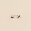 Mini Split Heart Stud Earrings 2