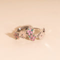 Bloom Trio 3D Huggie Hoop Earrings 9