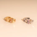 Bloom Trio 3D Huggie Hoop Earrings 10