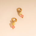 Pink Lemonade Huggie Hoop Charms 4