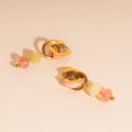 Pink Lemonade Huggie Hoop Charms 5