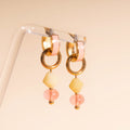 Pink Lemonade Huggie Hoop Charms 9