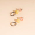 Pink Lemonade Huggie Hoop Charms 10