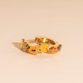 Utah 3D Huggie Hoop Earrings 4