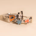 Utah 3D Huggie Hoop Earrings 9