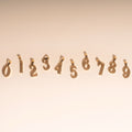 Number Necklace Charm (Single) 2