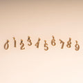 Number Necklace Charm (Single) 3