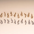 Number Necklace Charm (Single) 4