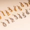 Number Necklace Charm (Single) 7