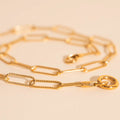 Textured Paperclip Necklace 6