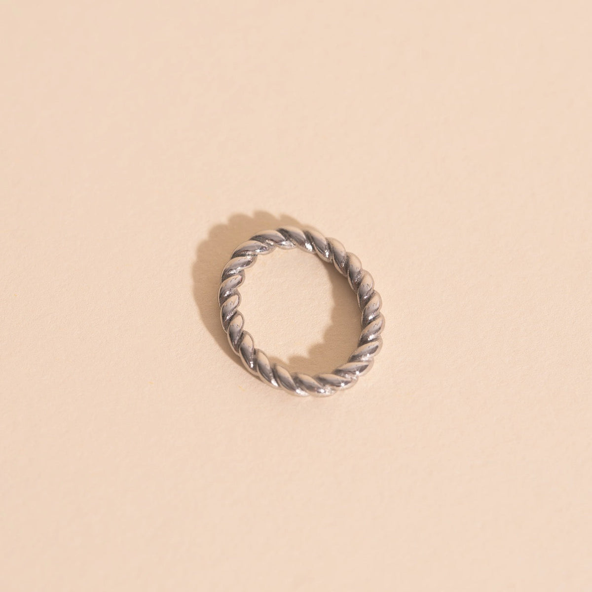 Twisted Oval Necklace Extender Charm