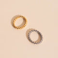 Twisted Oval Necklace Extender Charm 5