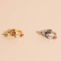 Berry Sweet 3D Huggie Hoop Earrings 7