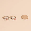 Berry Sweet 3D Huggie Hoop Earrings 8