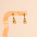 Mini Peach Huggie Hoop Charms 2