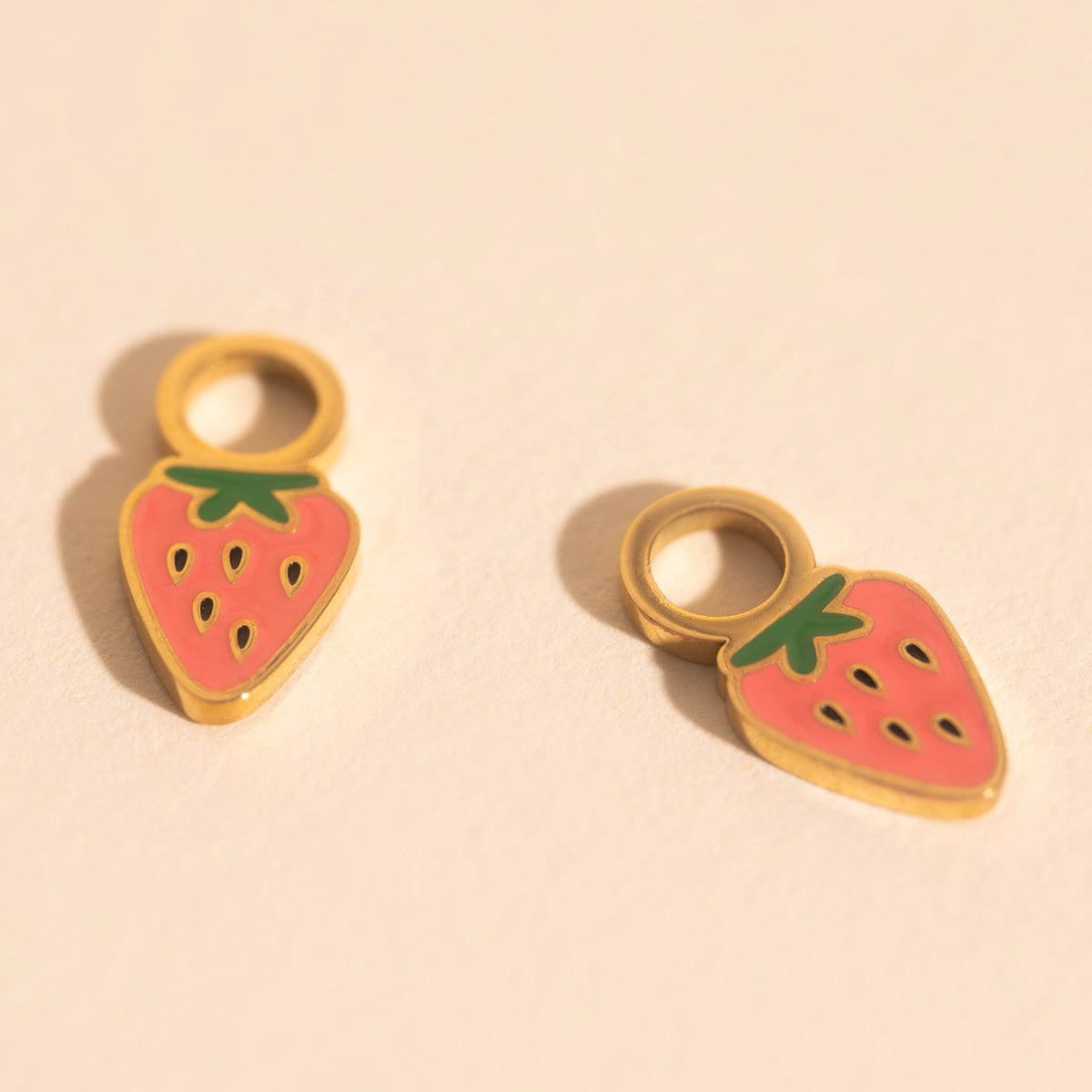 Mini Fruit Huggie Hoop Charms Stack Pack (5 items)