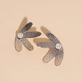 Jumbo Half Bloomed Stud Earrings 9