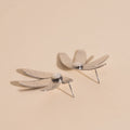 Jumbo Half Bloomed Stud Earrings 8