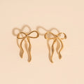 Jumbo Bow Stud Earrings 1