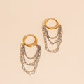 Chain Link Hoop Earrings 5