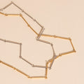 Bar Link Chain Necklace 10