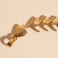 Fishbone Necklace Charm 9