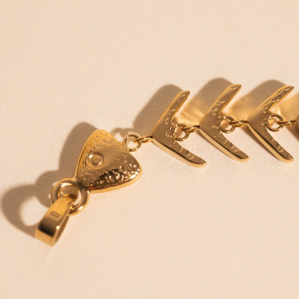 Fishbone Necklace Charm