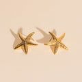 Jumbo Starfish Stud Earrings 3