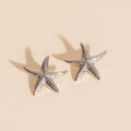 Jumbo Starfish Stud Earrings 7