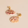 Seashell Dangle Stud Earrings 2