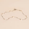 Mini Pearl Chain Necklace (18") 5