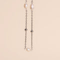 Mini Pearl Chain Necklace (18") 6