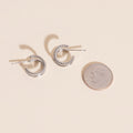Mini Rope Loop Stud Earrings 8